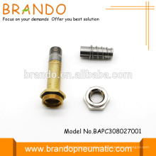 8mm Neumática Normalmente cerrado Solenoide Armadura Solenoide Armadura Tubo Electroválvula Armadura Montaje AC DC